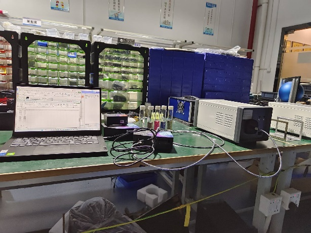 纺织样品吸光度测量