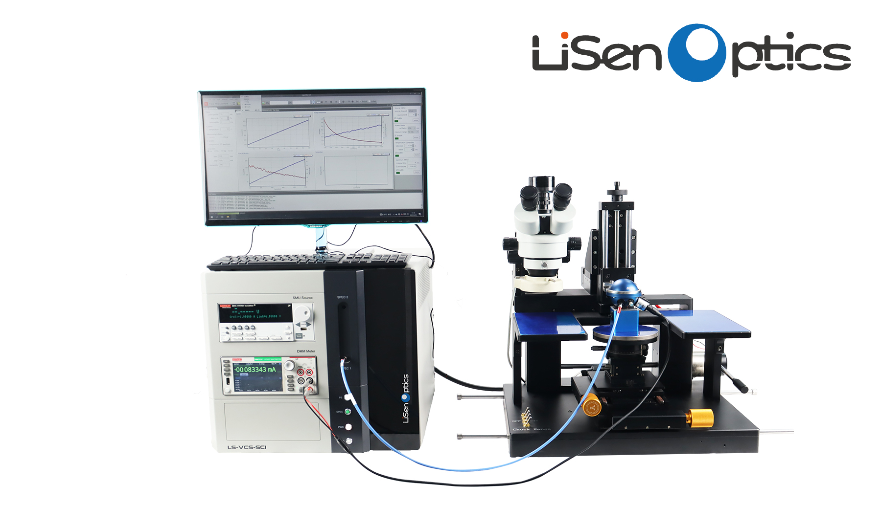 科研级多功能LIV光谱功率测量系统
